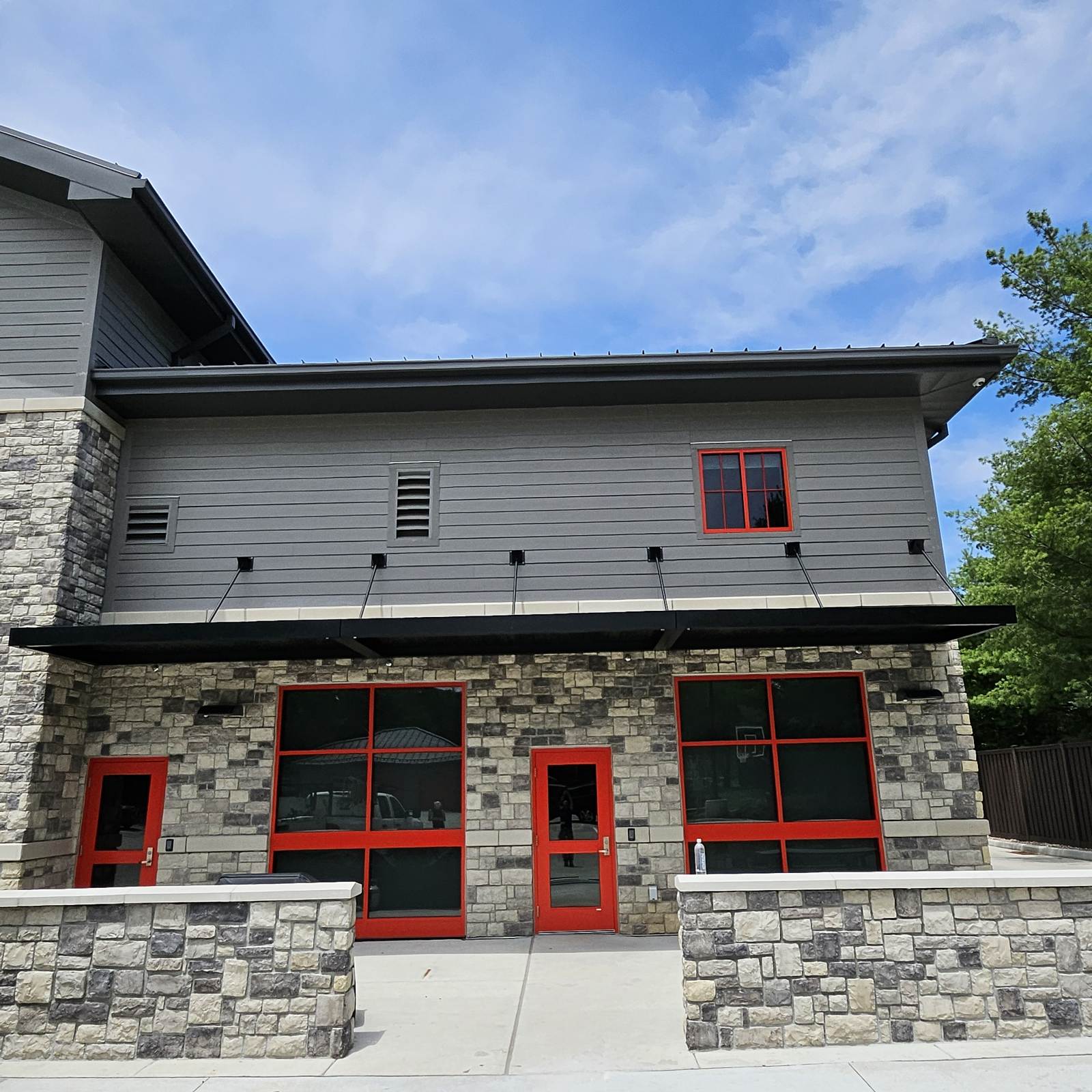 Jeffersontown Fire Department Architectural Awning 